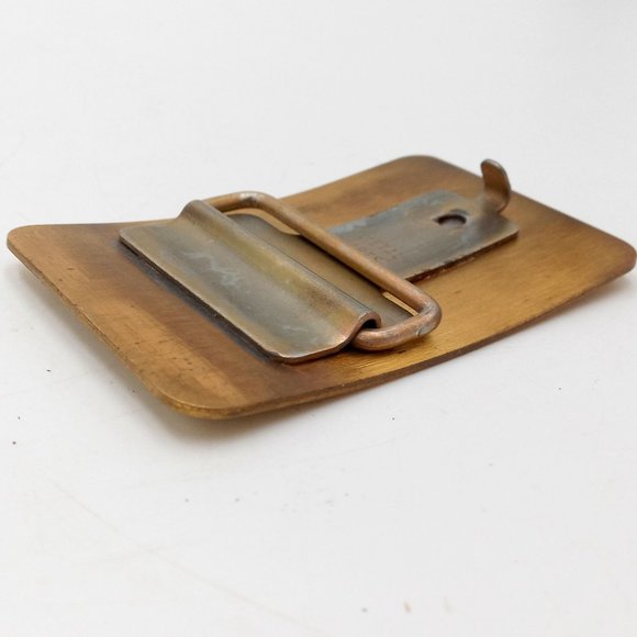 Old West Belt Buckles Covered Wagon 1985 NABBC National Association Buckle Colle - Picture 7 of 7